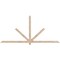 Ekena Millwork Kennewick Smooth Timber Gable Bracket, Douglas Fir, 108"W x 49"H x 3 1/2"D x 3 1/2"F, 11/12 Pitch GBW108X49X0404KEN00SDF - alternate 1